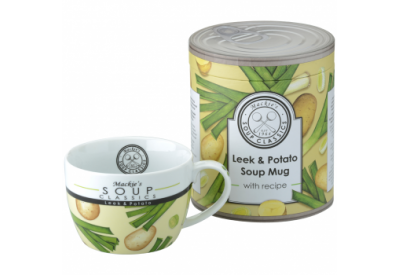 Mackie's Soup Classics Leek & Potato Soup Mug Gift Set with Recipe